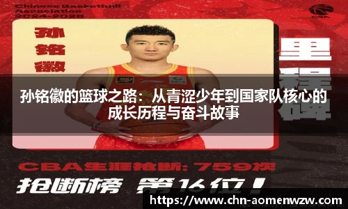 孙铭徽的篮球之路：从青涩少年到国家队核心的成长历程与奋斗故事